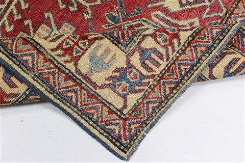Kazak Red Hand Knotted 38 X 68 Area Rug 250-27019 Image 1