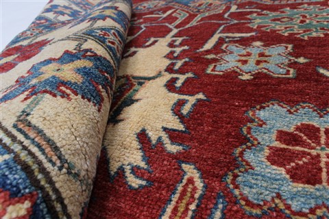 Kazak Beige Hand Knotted 44 X 69 Area Rug 250-27021 Image 10