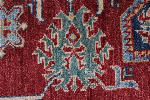 Kazak Beige Hand Knotted 44 X 69 Area Rug 250-27021 Image 9