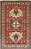 Kazak Beige Hand Knotted 44 X 69 Area Rug 250-27021 Thumb 0