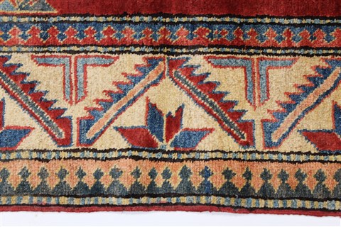 Kazak Red Hand Knotted 43 X 610 Area Rug 250-27030 Image 4