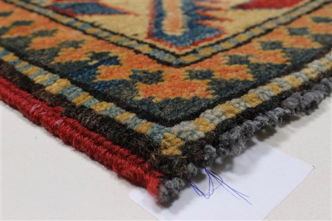 Kazak Red Hand Knotted 43 X 610 Area Rug 250-27030 Image 7