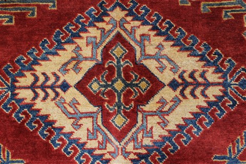 Kazak Red Hand Knotted 43 X 610 Area Rug 250-27030 Image 8
