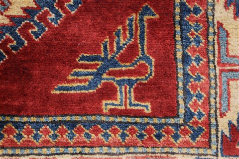 Kazak Red Hand Knotted 43 X 610 Area Rug 250-27030 Image 9