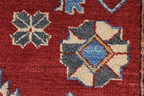 Kazak Red Hand Knotted 45 X 64 Area Rug 250-27032 Image 2