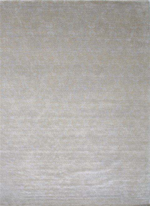 Modern Beige Hand Knotted 1110 X 152 Area Rug 250-27037 Image 0