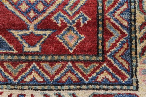 Kazak Red Hand Knotted 310 X 72 Area Rug 250-27040 Image 11