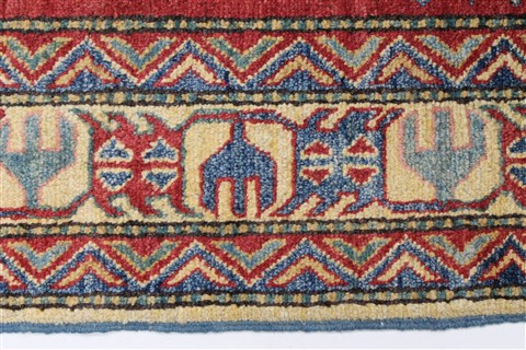 Kazak Red Hand Knotted 310 X 72 Area Rug 250-27040 Image 5
