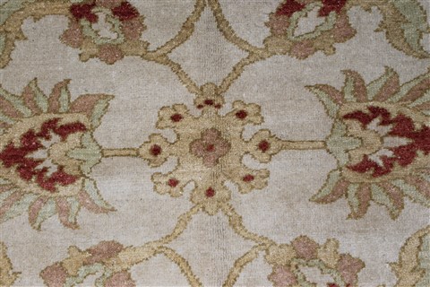 Chobi Beige Hand Knotted 50 X 71 Area Rug 250-27041 Image 7