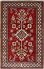 Kazak Red Hand Knotted 45 X 611  Area Rug 250-27042 Thumb 0