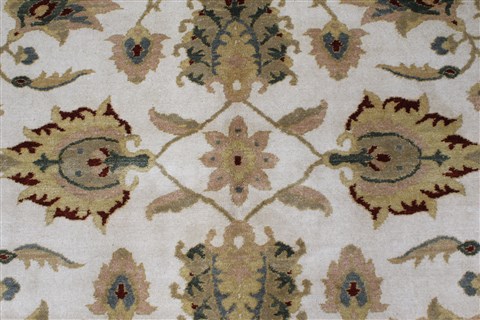 Chobi Beige Hand Knotted 56 X 77 Area Rug 250-27043 Image 5
