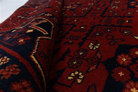 Shahre Babak Blue Hand Knotted 47 X 62 Area Rug 250-27044 Image 13