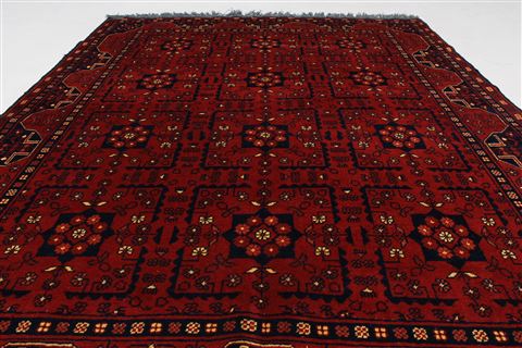 Shahre Babak Blue Hand Knotted 47 X 62 Area Rug 250-27044 Image 3