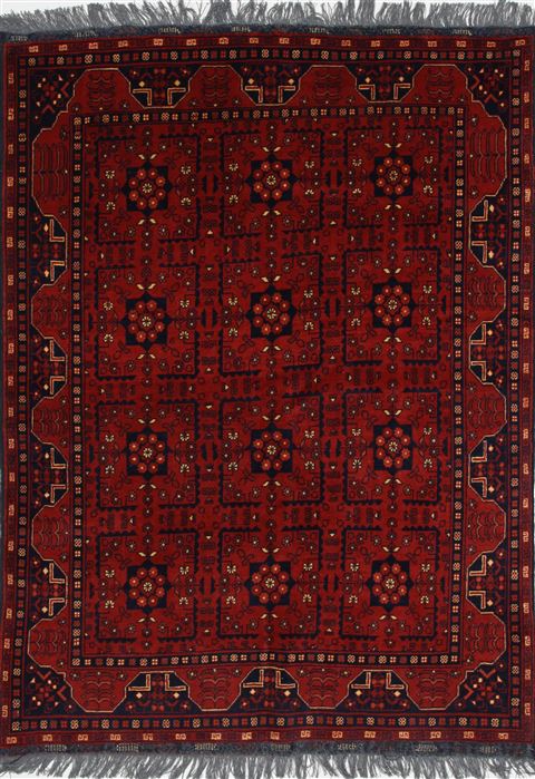 Shahre Babak Blue Hand Knotted 47 X 62 Area Rug 250-27044 Image 0