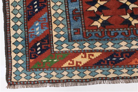 Kazak Blue Hand Knotted 410 X 68 Area Rug 250-27046 Image 19