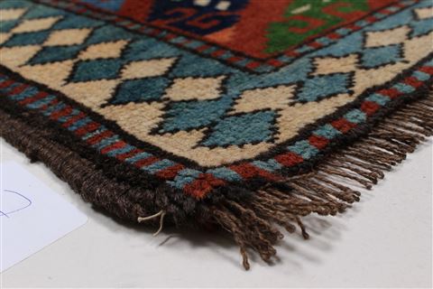 Kazak Blue Hand Knotted 410 X 68 Area Rug 250-27046 Image 8