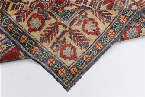 Kazak Red Hand Knotted 44 X 70 Area Rug 250-27048 Image 1