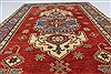 Kazak Red Hand Knotted 44 X 63  Area Rug 250-27049 Thumb 2