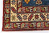 Kazak Blue Hand Knotted 410 X 65  Area Rug 250-27051 Thumb 6