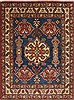 Kazak Blue Hand Knotted 410 X 65 Area Rug 250-27051 Thumb 0