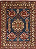 Kazak Blue Hand Knotted 410 X 65  Area Rug 250-27051 Thumb 0