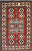 Kazak Red Hand Knotted 43 X 69  Area Rug 250-27052 Thumb 0