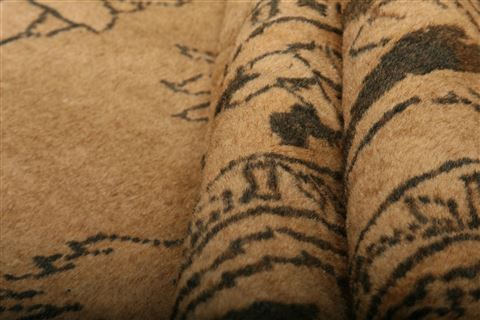 Mahal Brown Hand Knotted 137 X 196 Area Rug 100-27053 Image 3