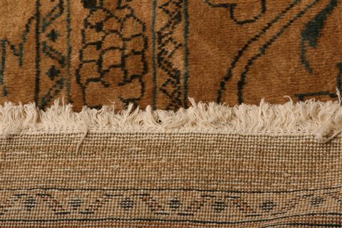 Mahal Brown Hand Knotted 137 X 196 Area Rug 100-27053 Image 7