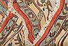Karajeh Red Hand Knotted 142 X 187 Area Rug 100-27056 Thumb 4