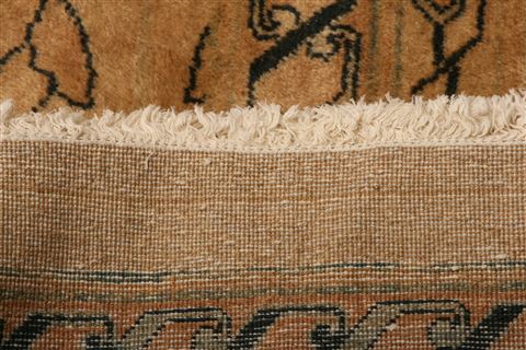 Mahal Brown Hand Knotted 130 X 180 Area Rug 253-27057 Image 6