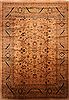 Mahal Brown Hand Knotted 130 X 180  Area Rug 253-27057 Thumb 0