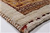 Gabbeh Beige Hand Knotted 56 X 77  Area Rug 250-27058 Thumb 10