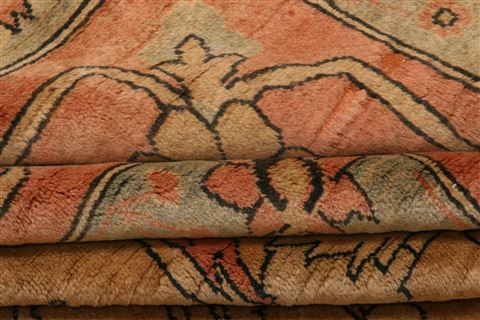 Mahal Brown Hand Knotted 1210 X 1411 Area Rug 253-27059 Image 5