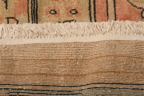 Mahal Brown Hand Knotted 1210 X 1411 Area Rug 253-27059 Image 7
