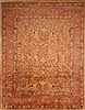 Mahal Brown Hand Knotted 1210 X 1411  Area Rug 253-27059 Thumb 0