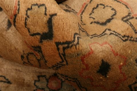 Mahal Brown Hand Knotted 107 X 193 Area Rug 100-27060 Image 2