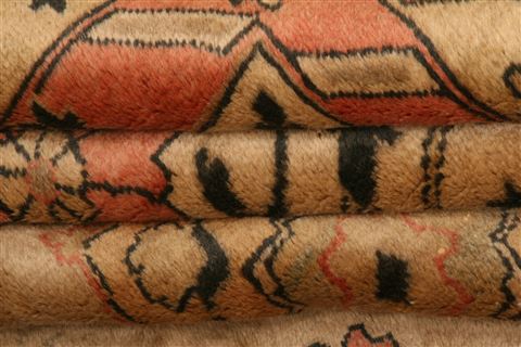 Mahal Brown Hand Knotted 107 X 193 Area Rug 100-27060 Image 5