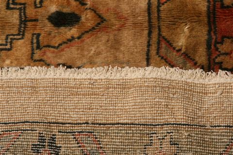 Mahal Brown Hand Knotted 107 X 193 Area Rug 100-27060 Image 7
