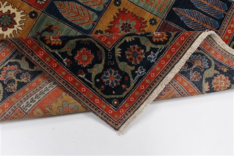 Bakhtiar Multicolor Hand Knotted 410 X 610 Area Rug 250-27061 Image 2