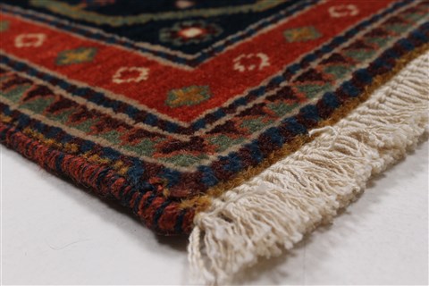 Bakhtiar Multicolor Hand Knotted 410 X 610 Area Rug 250-27061 Image 8