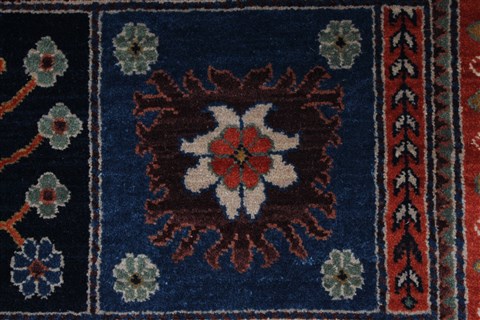 Bakhtiar Multicolor Hand Knotted 410 X 610 Area Rug 250-27061 Image 9