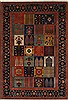 Bakhtiar Multicolor Hand Knotted 410 X 610 Area Rug 250-27061 Thumb 0