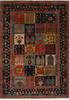 Bakhtiar Multicolor Hand Knotted 411 X 610  Area Rug 250-27062 Thumb 0