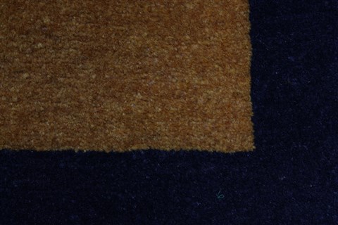 Gabbeh Yellow Hand Knotted 55 X 70 Area Rug 250-27065 Image 11