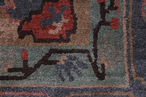 Mahal Red Hand Knotted 51 X 70 Area Rug 250-27066 Image 6