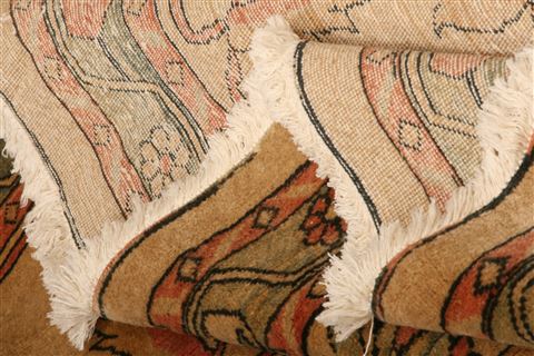 Mahal Yellow Hand Knotted 1210 X 184 Area Rug 100-27067 Image 4