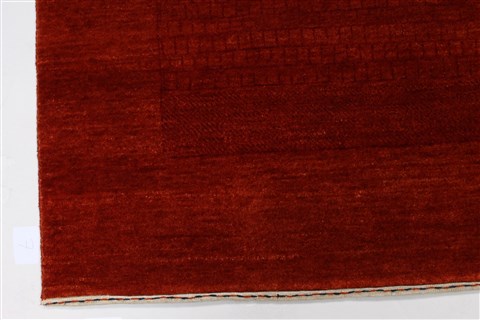 Gabbeh Red Hand Knotted 48 X 68 Area Rug 250-27068 Image 2