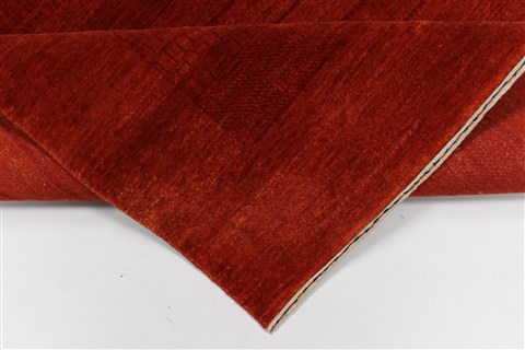 Gabbeh Red Hand Knotted 48 X 68 Area Rug 250-27068 Image 6