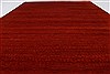 Gabbeh Red Hand Knotted 48 X 68  Area Rug 250-27068 Thumb 8