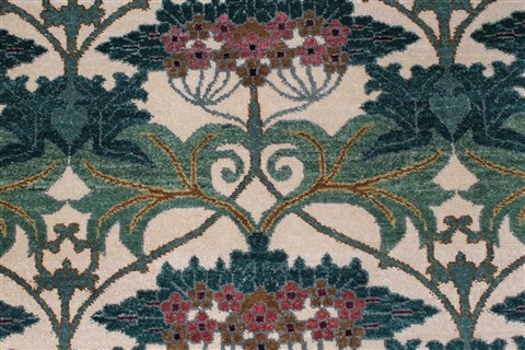 Kazak White Hand Knotted 51 X 69 Area Rug 250-27071 Image 13